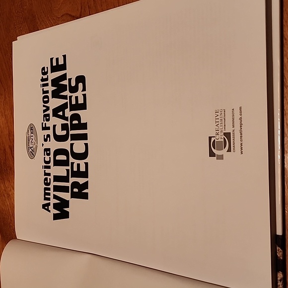 America's Favorite Wild Game Recipes Cookbook - Picture 4 of 9